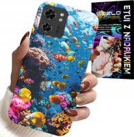 ETUI DO MOTOROLA EDGE 40 - RAFA KOLOROWE RYBKI PODWODNY ŚWIAT RYBEK