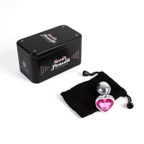 pink heart metal butt plug s na Arena.pl