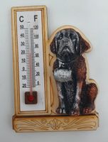 magnes pies ratownik z termometrem, 9,5 x 6,5 cm