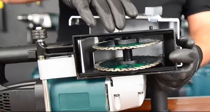 Bruzdownica 1500W GWC 15-125 zdjęcie 2