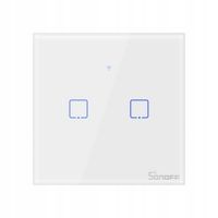 Sonoff Dotykowy Włącznik Światła WiFi T0 EU TX 2-Kanałowy eWeLink