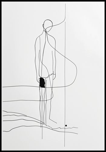 Plakat 68x98cm Samotna Wędrówka na Arena.pl