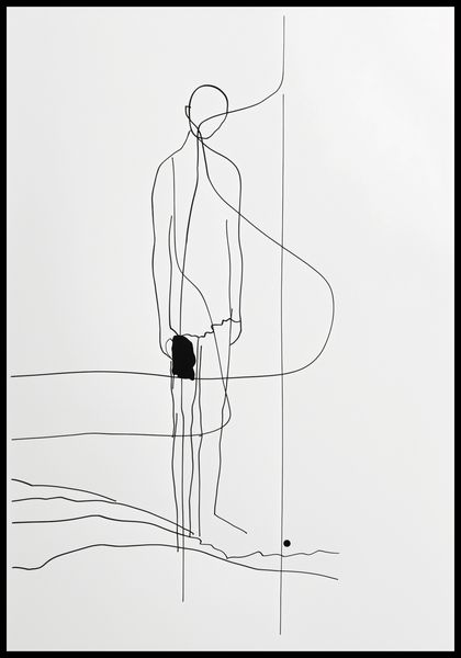 Plakat 68x98cm Samotna Wędrówka zdjęcie 2