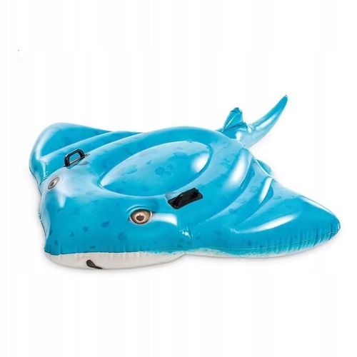 MATERAC DMUCHANY DO WODY PŁYWANIA INTEX 57576 DUŻY DLA DZIECI PŁASZCZKA na Arena.pl