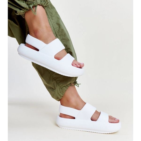 Białe sandały r.37 zdjęcie 3