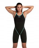 Strój startowy damski Arena Women's Powerskin Primo OpenBack Black R.UK24