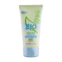 hot bio lubrykant wodny delikatny z aloesem do pielęgnacji 50ml