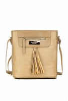 Monnari - torebka listonoszka koszyk chwost brązowy BAG2420