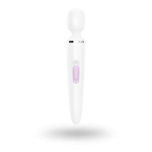 Wibrator - Satisfyer Wand-er Woman (White/Chrome) na Arena.pl