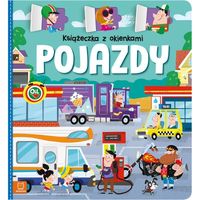 Książeczka z okienkami pojazdy