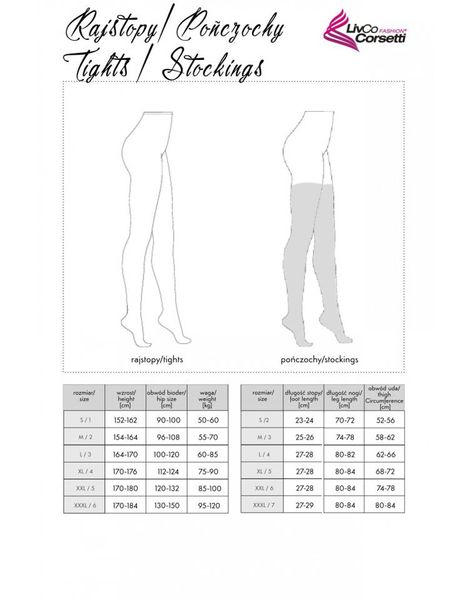 Wyjątkowe Rajstopy Z Dziurką - Napama LivCo Corsetti L zdjęcie 10
