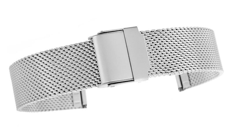 Bransoleta Siatka Srebrna HQ 18 mm 302S18-Z zdjęcie 3