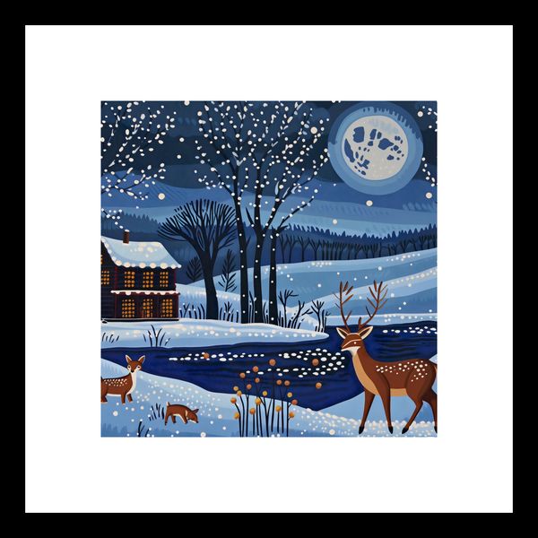 Plakat 20x20cm Przyszła Zima zdjęcie 3