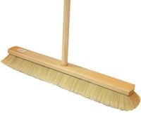 zamiatacz 40 z włosa naturalnego z trzonkiem - zmio nat 40