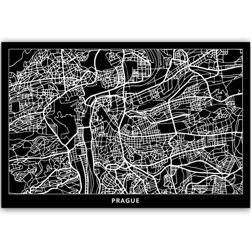 Deco Panel, Plan miasta Praga 60x40 na Arena.pl