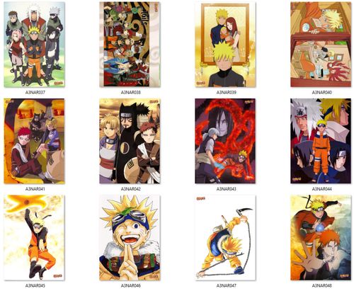 Plakat Naruto DO WYBORU na Arena.pl