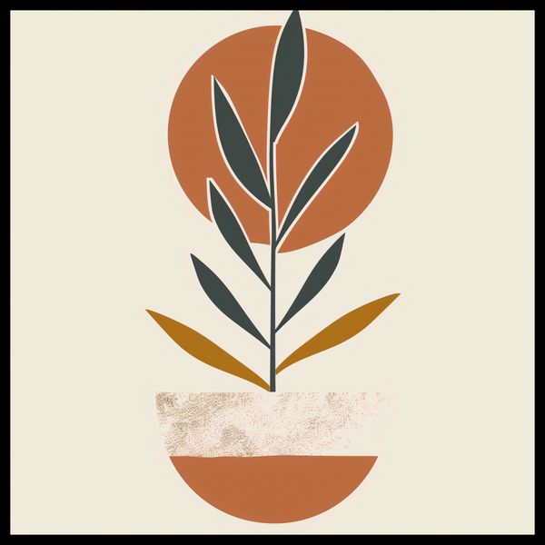 Plakat 50x50cm Ograniczna Symetria zdjęcie 2