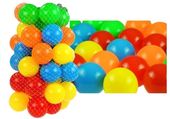 Piłki Do Suchego Basenu W Siatce 50 szt 7cm