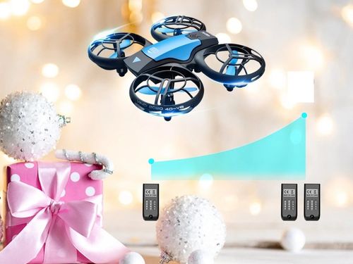 MINI DRON QUADROCOPTER TURBO AKROBACJE FUTERAŁ AKUMULATOR OSŁONY DLA DZIECI na Arena.pl