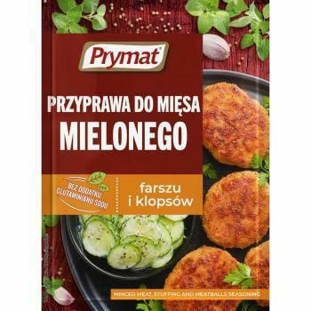 PRYMAT PRZYPRAWA DO MIĘSA MIELONEGO 20G zdjęcie 1