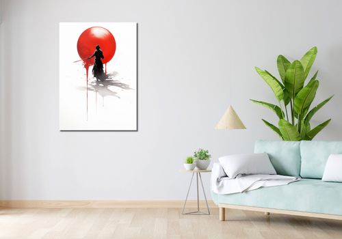 Obraz 70x100cm Samotny Samuraj na Arena.pl