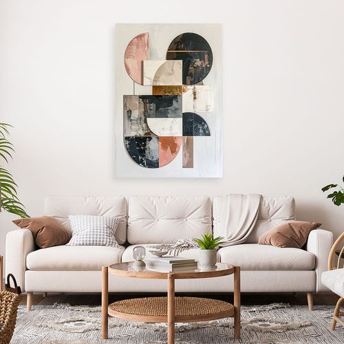 Obraz na płótnie, Abstrakcja geometryczna nowoczesna 20x30 na Arena.pl