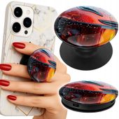 Uchwyt do telefonu Popsocket na palce/stojak FAN MOTOCYKL KASK MOTOCYKLISTA