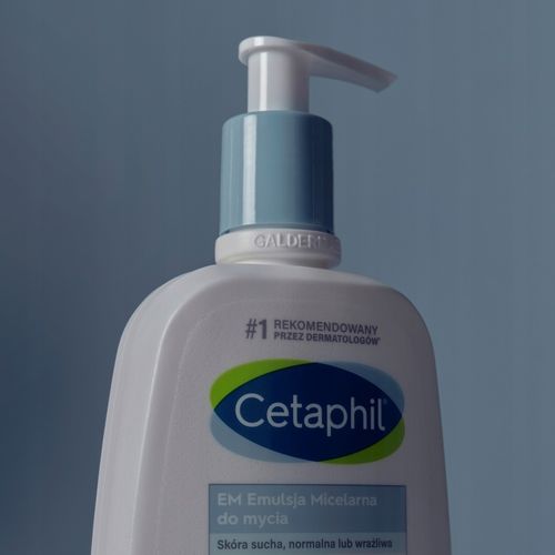 Zestaw Cetaphil EM Emulsja micelarna 500 ml i krem PS na Arena.pl