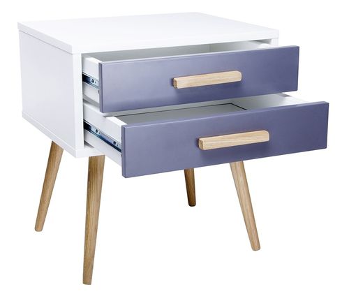 Szafka nature - biały, dąb na Arena.pl