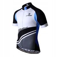Koszulka Na Rower Wygodna Z Odblaskiem Odprowadzająca Wilgoć Ochrona UV XL