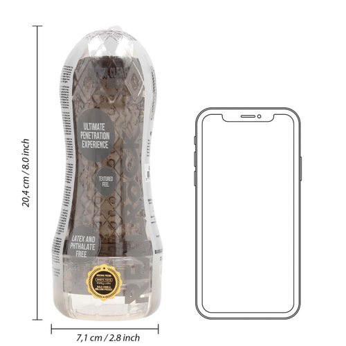 Easy Rider - Textured Masturbator - Black na Arena.pl