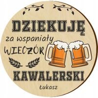 WIECZÓR KAWALERSKI MAGNES DEDYKACJĄ PODZIĘKOWANIE