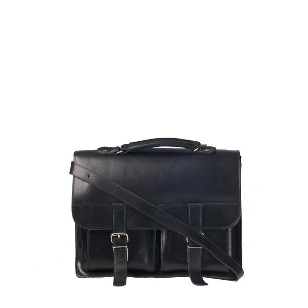 Teczka skórzana KEMER B 904/JUCHT Czarna zdjęcie 3