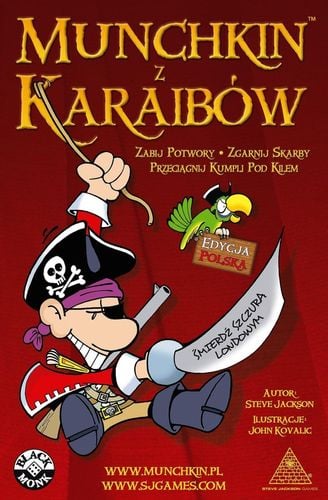 Munchkin z Karaibów - Steve Jackson na Arena.pl