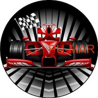 Opłatek na tort Formuła F1 McLaren Mercedes Wyścig Lamborghini Tekst Gratis