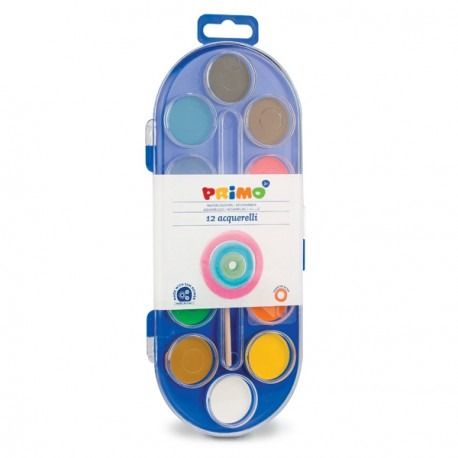 Farby akwarelowe 12 kolorów PRIMO na Arena.pl