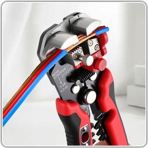 ŚCIĄGACZ IZOLACJI SZCZYPCE ZACISKARKA KABLI PRZEWODÓW AUTOMAT 0,2 - na Arena.pl