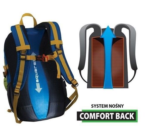 Plecak Spokey Square 20 niebieski na Arena.pl