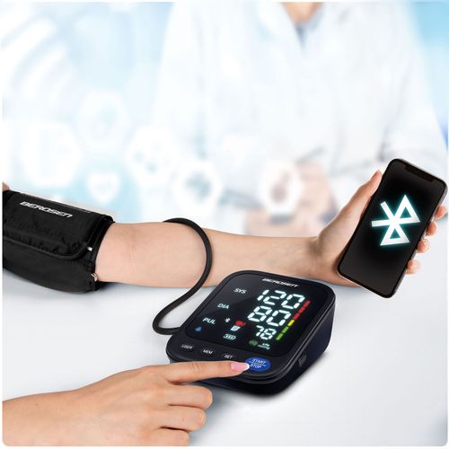 Ciśnieniomierz naramienny z polskimi komunikatami i bluetooth BD-123 Berdsen na Arena.pl