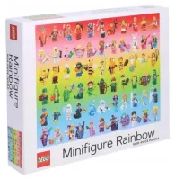 Puzzle LEGO: Tęczowe minifigurki (1000 el.) – Chronicle Books