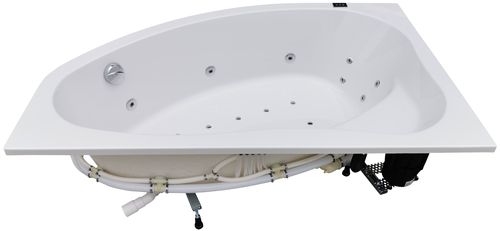 Narożna wanna spa z hydromasażem 145x95 lewa prawa jacuzzzi Polska na Arena.pl