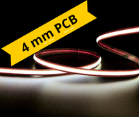 COB, 24V, 4W/m, 4000K, IP20, 4mm, miniPCB
