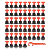 System poziomowania płytek kliny klipsy uchwyt 50 sztuk