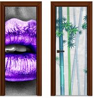 Naklejka samoprzylepna Okleina na Drzwi Szafę 3D