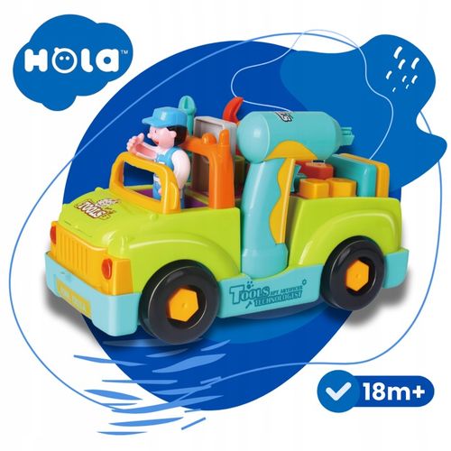 Auto do skręcania rozkręcania mały mechanik jeździ gra interaktywny na Arena.pl