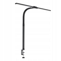 LAMPKA LAMPA LED BIURKOWA ZACISK DO CZYTANIA DO PRACY DO NAUKI CZARNA