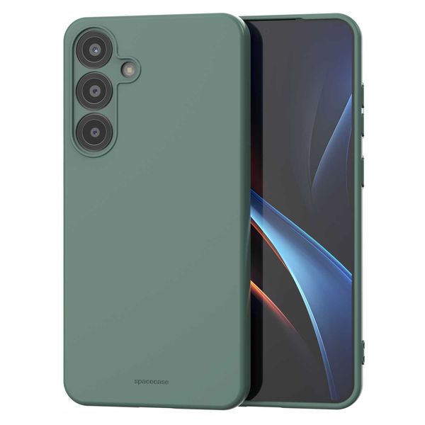 Spacecase Silicone Case 3.0 Galaxy S25+ Dark Green zdjęcie 2