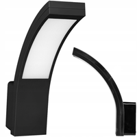 LAMPA OGRODOWA ŚCIENNA ELEWACYJNA 800lm IP54 ZASILANIE SIECIOWE