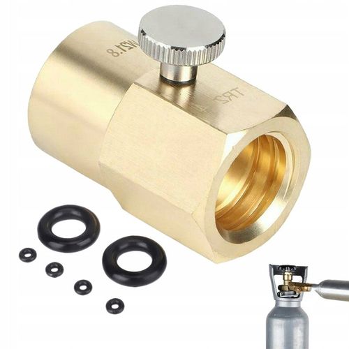 PRZETOCZKA Z GWINTAMI do SODASTREAM CO2 ADAPTER TR21-4 na Arena.pl