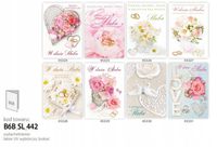 Zestaw kartek okolicznościowych - ślub 442